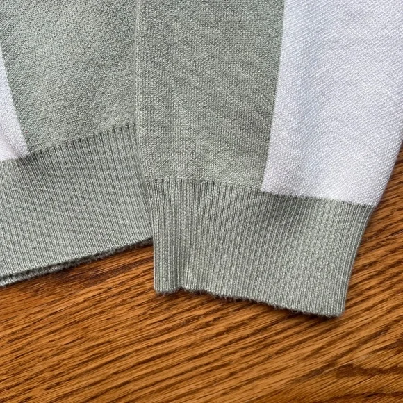 Garage Checkered Cardigan – Desert Sage, Size Medium - Picture 3 of 7